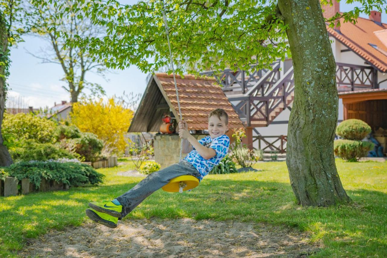 Domki Dzika Roza Ujście-Darłowskie Buitenkant foto